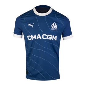 Olympique de Marseille Fodboldtrøjer Udebane 2023-24 Kort ærmer